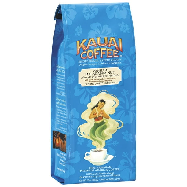 Kauai Ground Coffee Vanilla Macadamia Nut, 283g - Walmart.ca