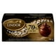 Truffes LINDOR au chocolat noir à 70 % de cacao de Lindt – Boîte de trois (36 g) 3x12g, 36g – image 1 sur 5