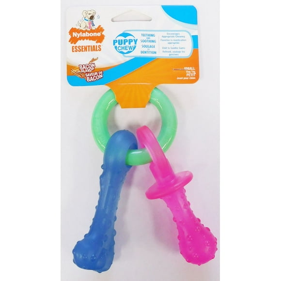 Nylabone Puppy Toy Chew Teething Pacifier, For puppies up to 25 lb