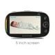 Summer Infant Moniteur vidéo haute définition à écran de 12,7 cm (5 po) Zoom HDMC Duo de Baby PixelMD – image 3 sur 7