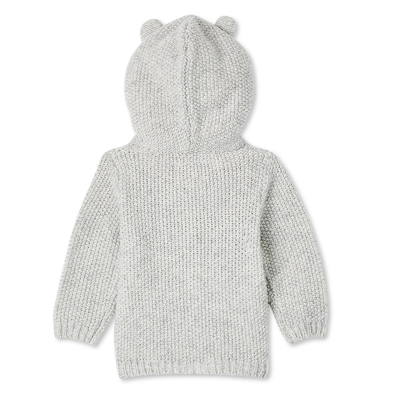 Canadiana Infants' Unisex Cable Knit Hoodie
