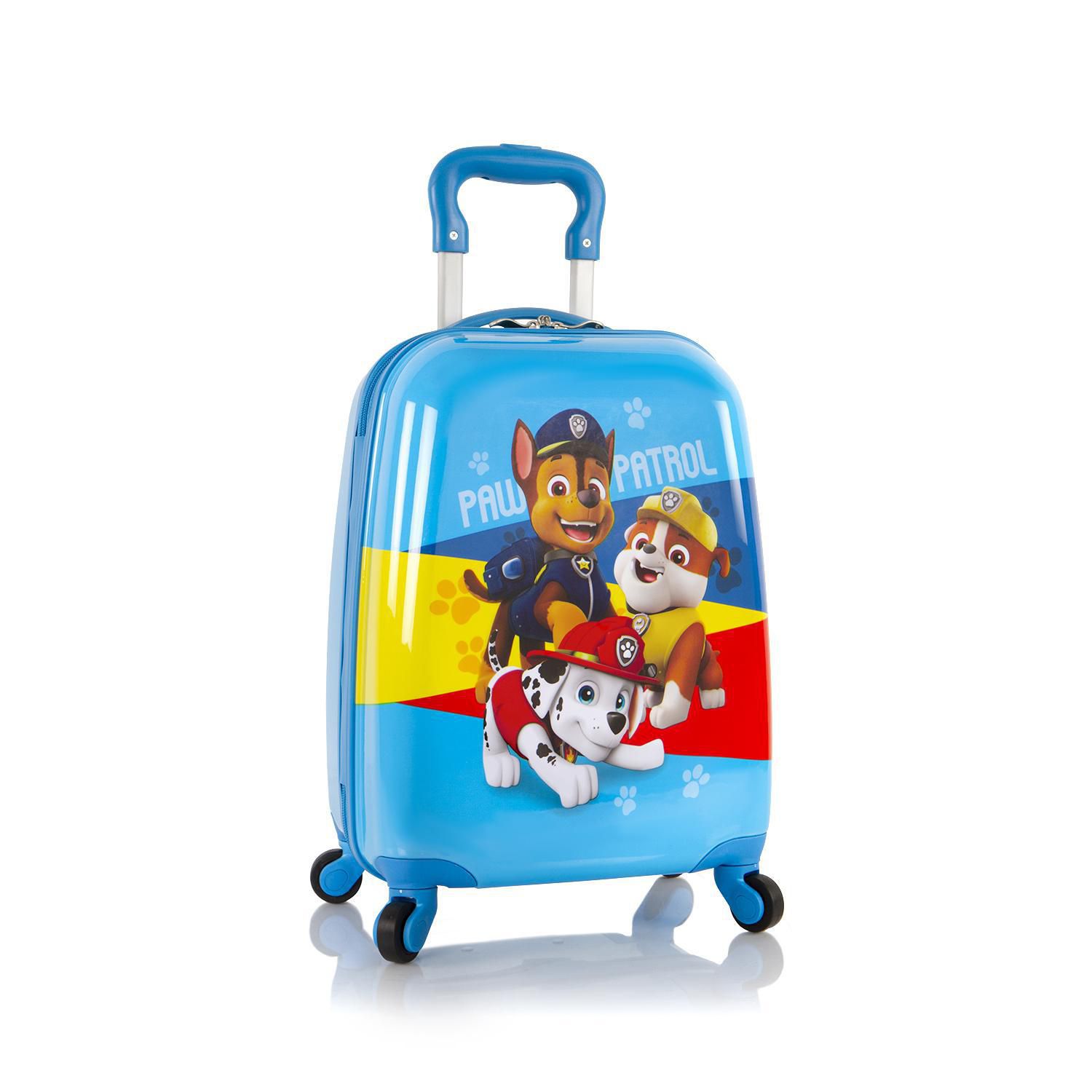 Blue Nickelodeon PAW Patrol Kids Hard-Sided Luggage 18 Inch 