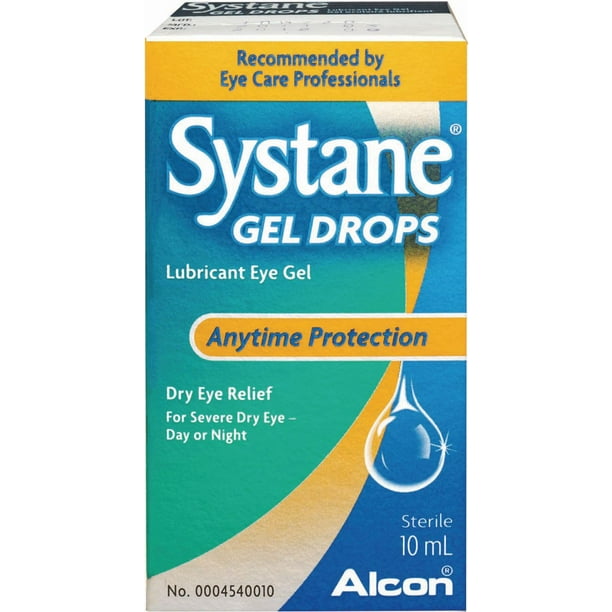 Gel oculaire lubrifiant SYSTANE(MD) Gel, gel pour la sécheresse oculaire 10 ml
