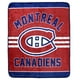 Couverture de Luxe en Velours LNH - Montreal Canadiens – image 1 sur 2