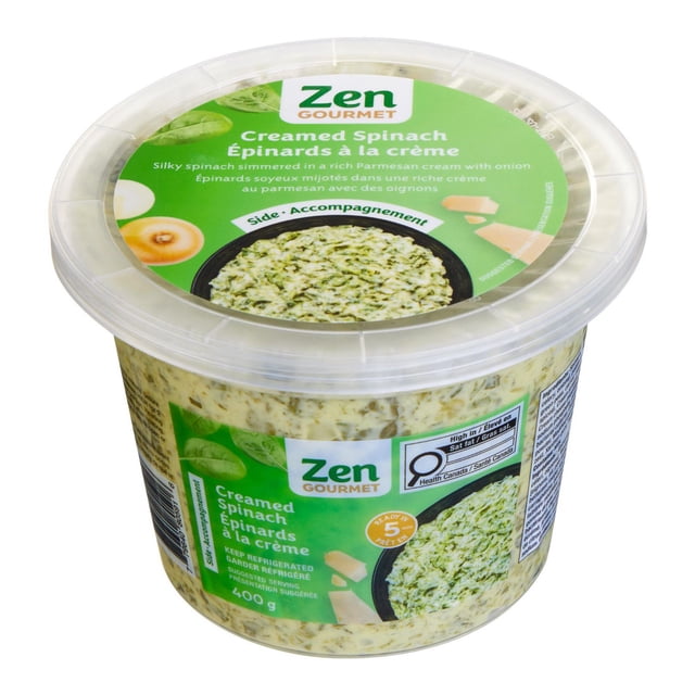 Zen Gourmet Creamed Spinach