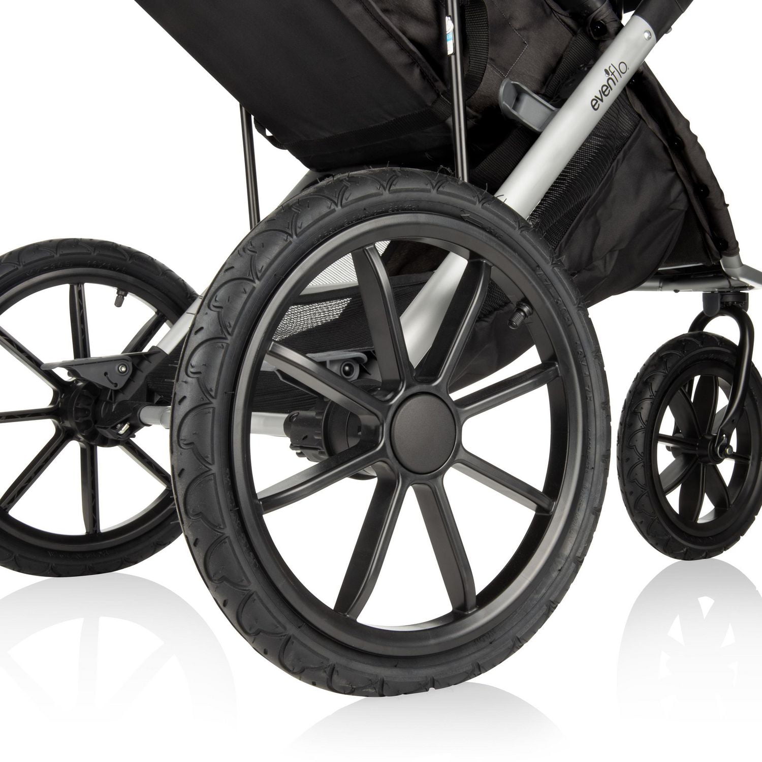 Evenflo pivot 2025 stroller wheels