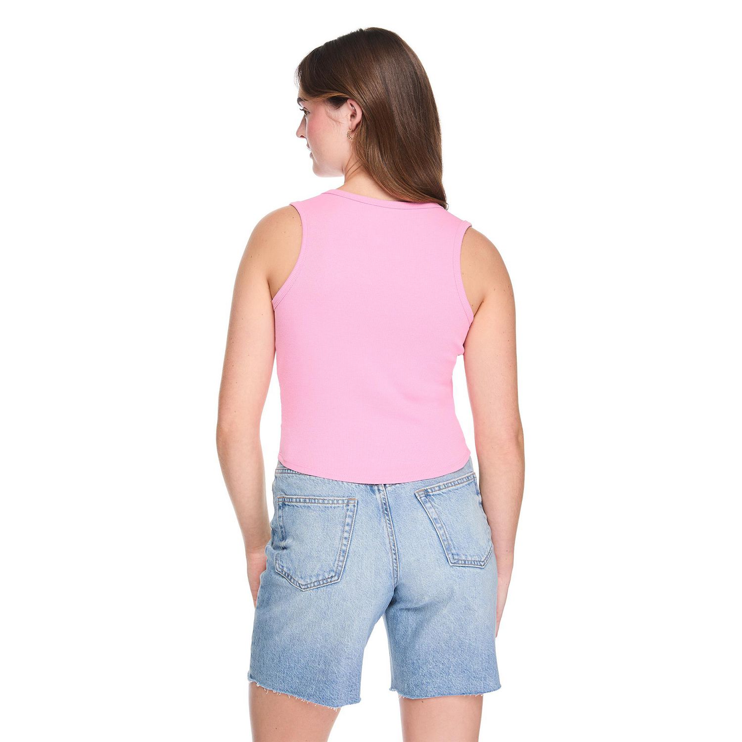 Débardeur à encolure Henley No Boundaries pour femmes
