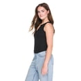 thumbnail image 2 of No Boundaries Women's Henley Tank Top, 2 of 6