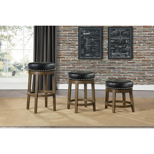 Tabouret de bar, tabouret de comptoir, assise tapissée, avec dossier et  accoudoir hauteur réglable, pivotant velours gris lot de 2