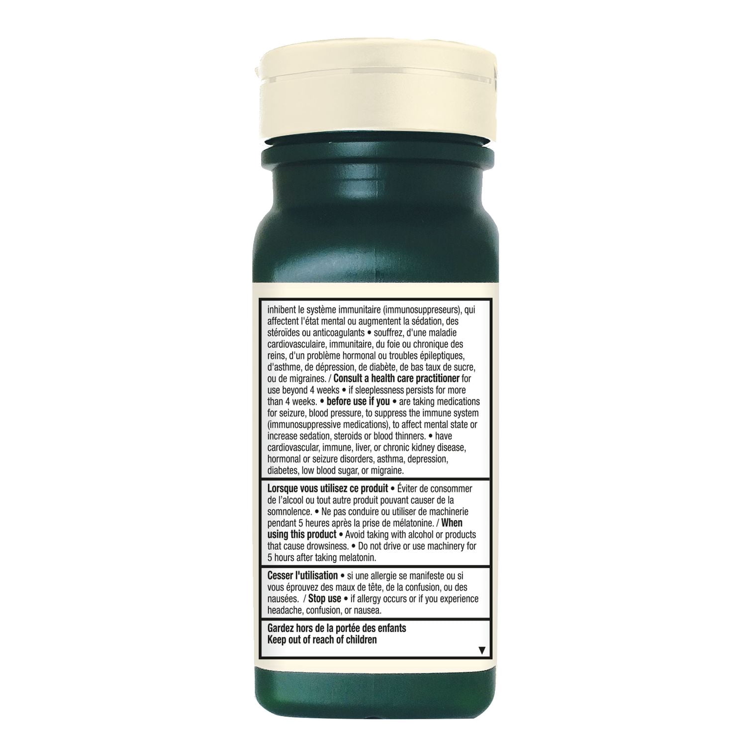 Melatonin 10 mg Extra-Strength - Value Pack 180 Capsules