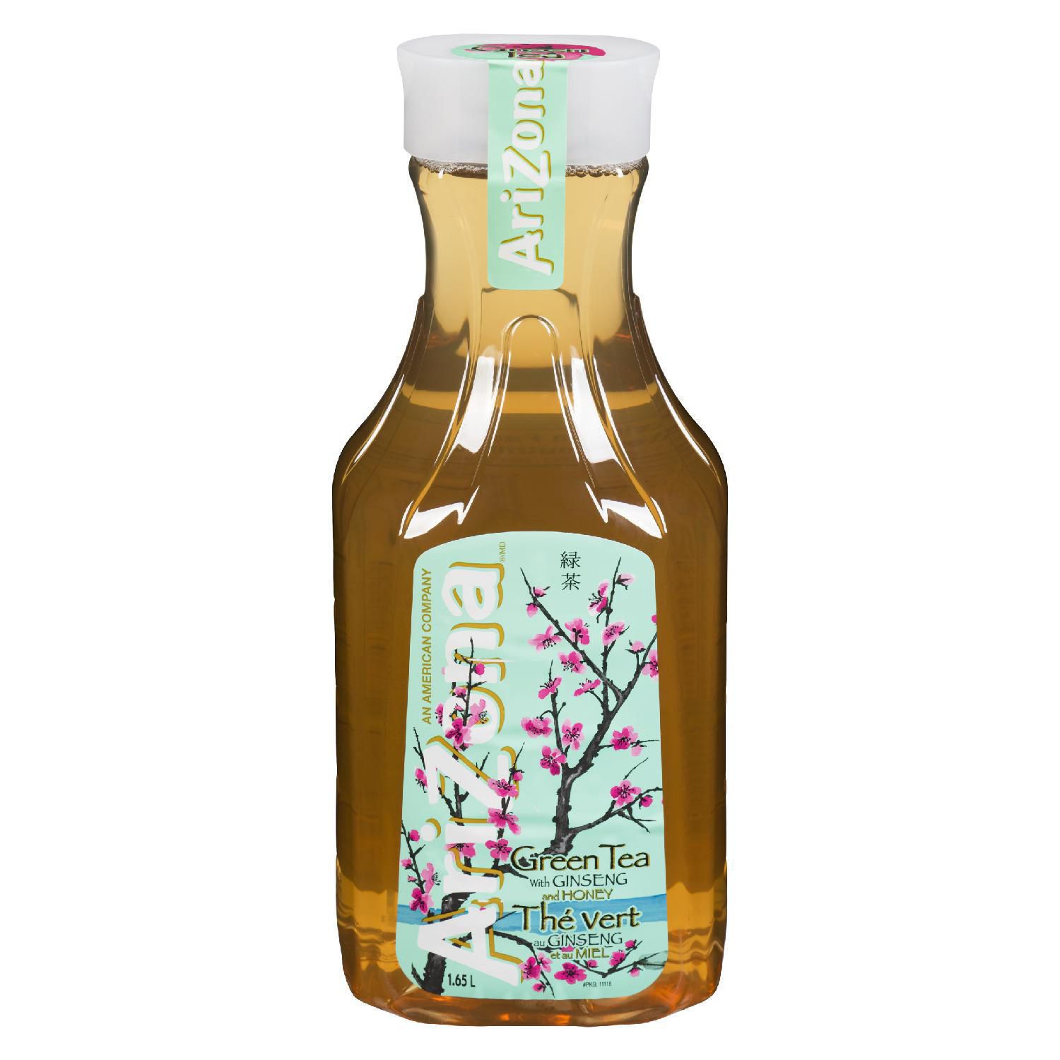 Arizona Green Tea with Ginseng & Honey 1.65L Walmart Canada