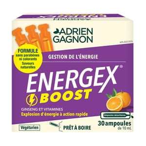 Energex Boost Orange 30 Coups de feu