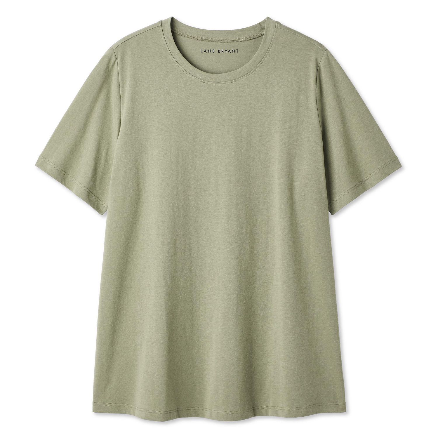 Lane Bryant Women's Plus Crew-Neck T-Shirt