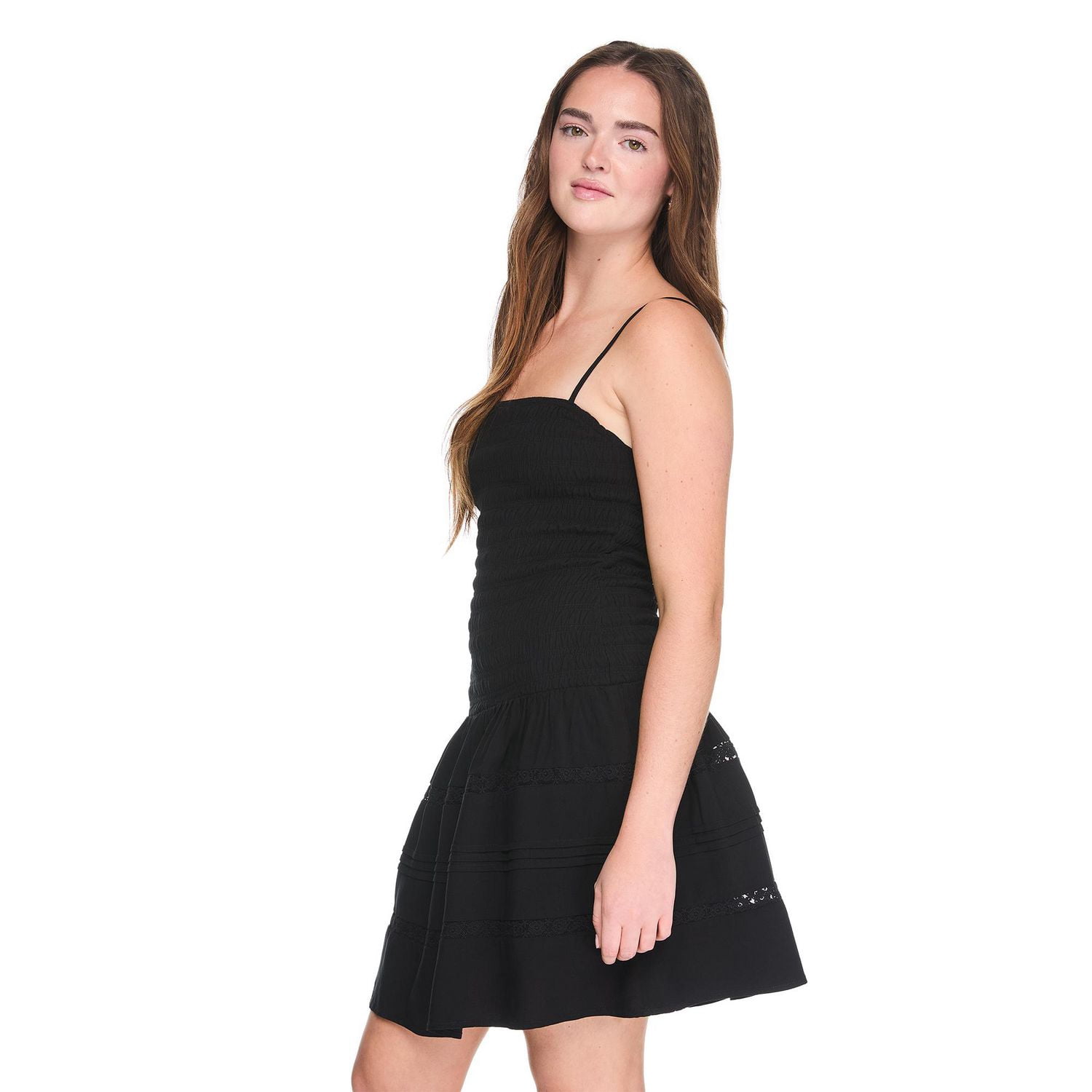 Wild Skye Women's Smocked Mini Dress