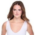 thumbnail image 4 of No Boundaries Women's Deep V-Neck Bodysuit, 4 of 6