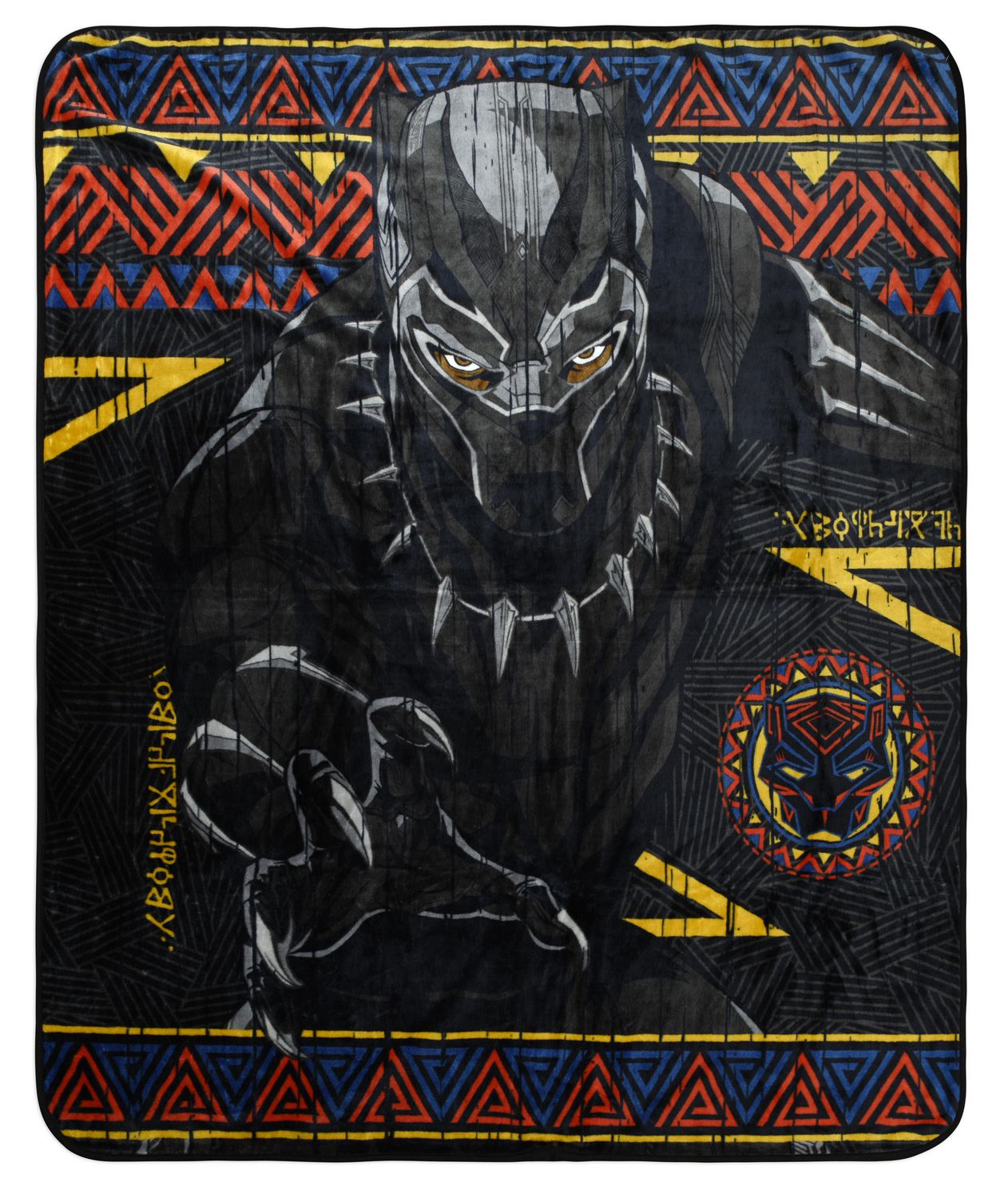 BLACK PANTHER Luxury Velour High Pile Blanket Walmart Canada