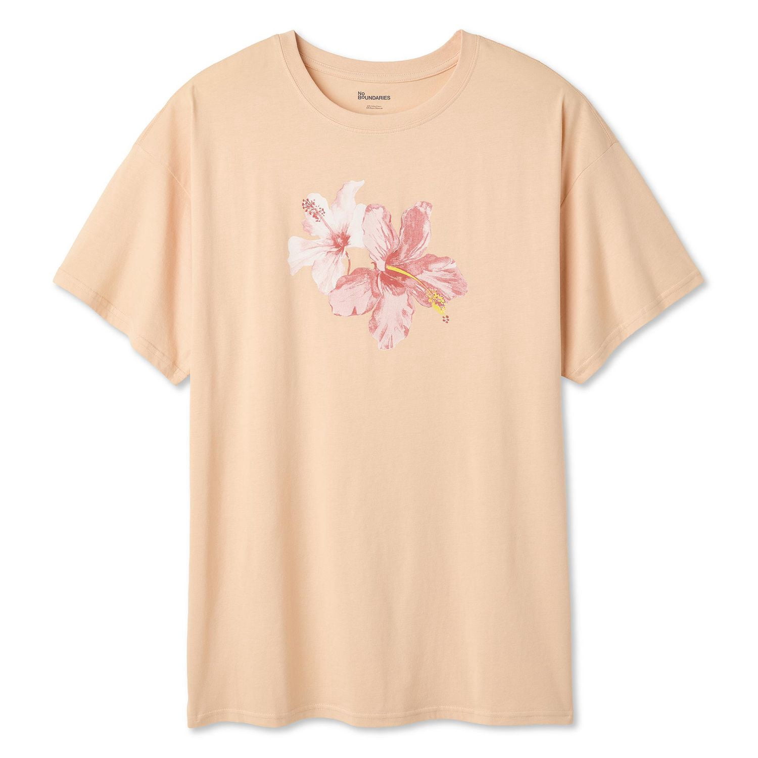 No Boundaries Women's Short-Sleeve Sleep T-Shirt
