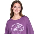 thumbnail image 4 of T-shirt de nuit à manches courtes No Boundaries pour femmes, 4 of 6