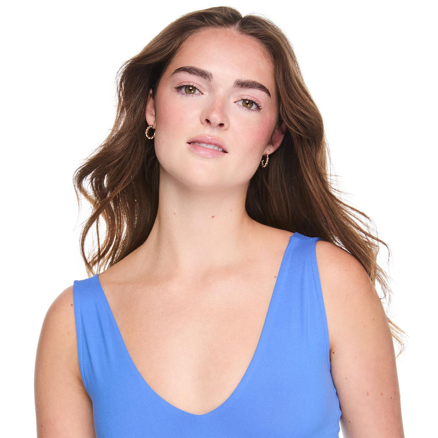 Justaucorps à encolure en V plongeante No Boundaries pour femmes
