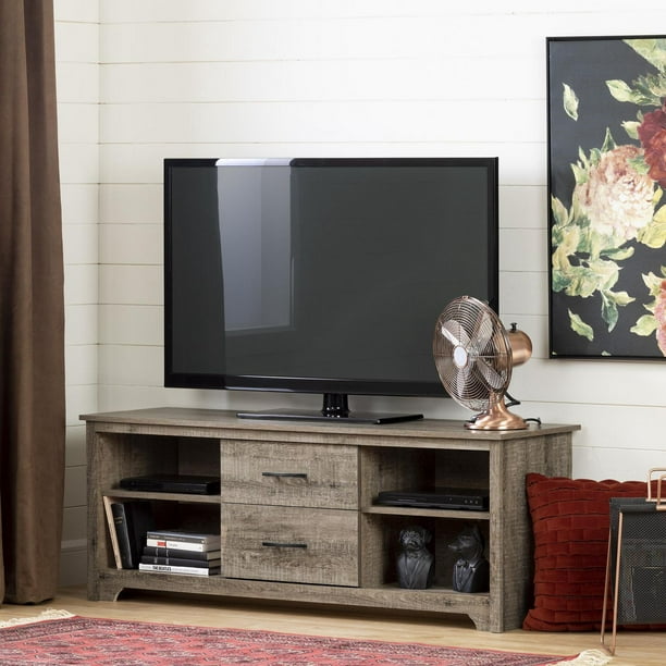 South Shore Fusion TV Stand with Drawers for Tvs up to 60