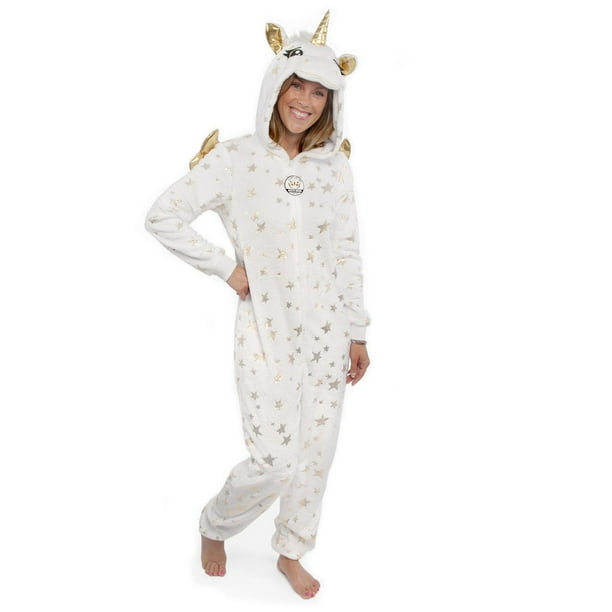 Combinaison pyjama licorne avec capuchon marque George pour femmes