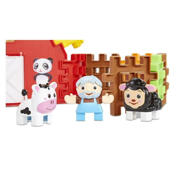 Blocs de construction de la ferme du vieux MacDonald Little Baby Bum  officiels de Little Tikes 