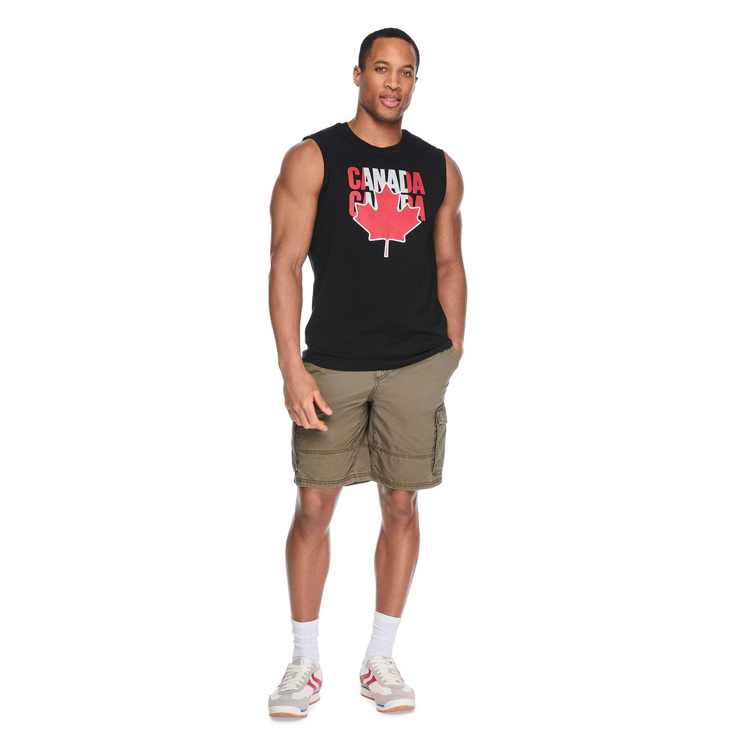George Men's Canada Day Muscle Tank