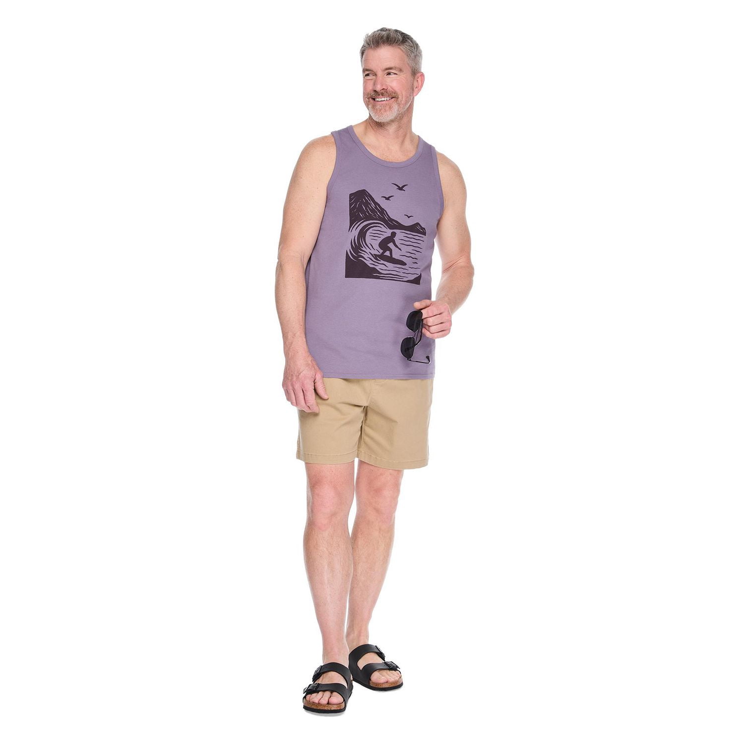 George Men's Graphic Tank Top