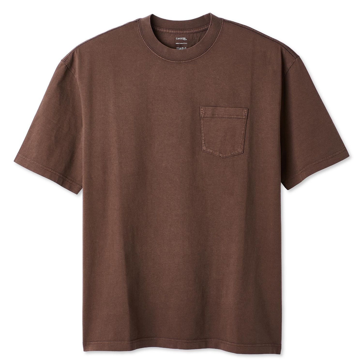 T-shirt à pochette George pour hommes