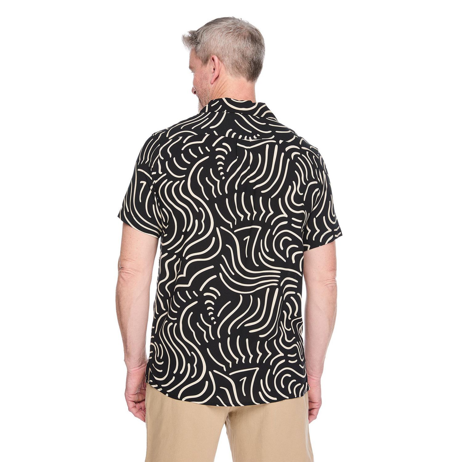 George Men's Printed Resort Shirt
