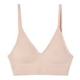 thumbnail image 3 of George Women's Ribbed V-Neckline Bralette, 3 of 3