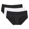 thumbnail image 3 of George Women's Microfibre Hipsters 3-Pack, 3 of 4