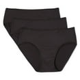thumbnail image 3 of George Women's Soft Touch Briefs 3-Pack, 3 of 4