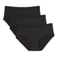 thumbnail image 3 of George Women's Super Stretch Microfibre Midi Briefs 3-Pack, 3 of 3