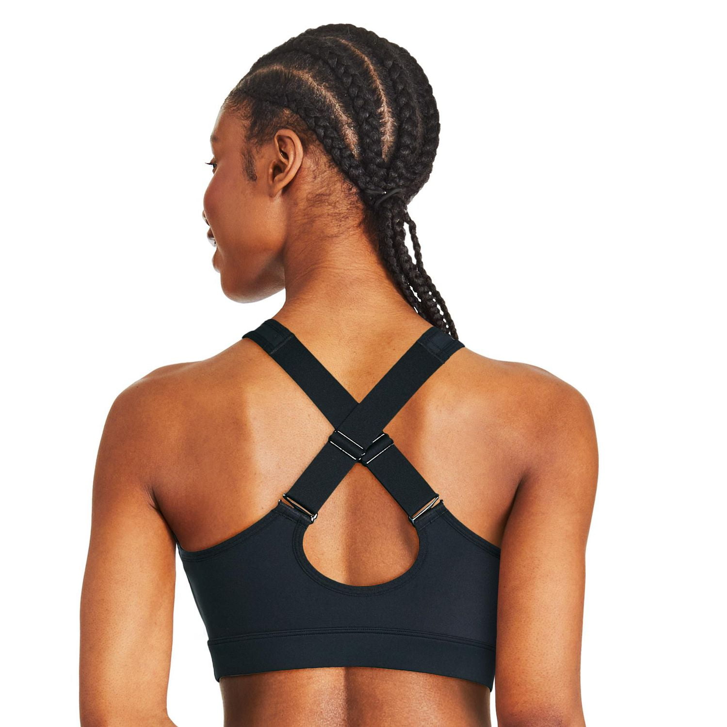 Athletic Works Women's Zip Front Bra, Sizes M-3XL