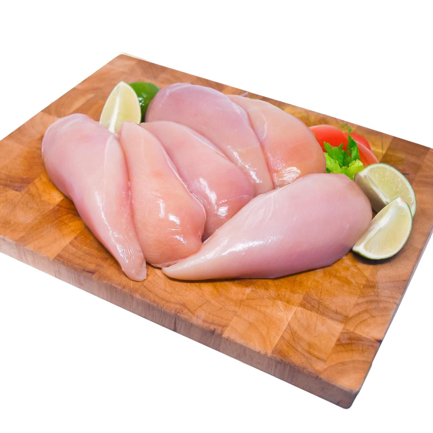 Maple Leaf Boneless Skinless Chicken Breasts, 5-7 pc, 1.23 - 1.99 KG