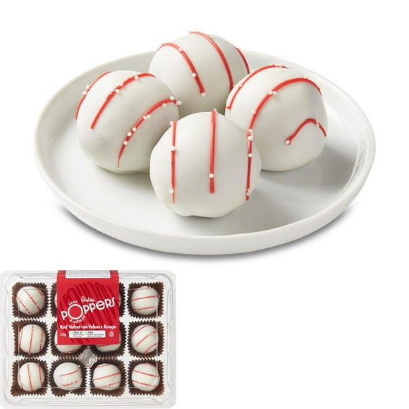 Charlotte’s Red Velvet Cake Poppers, 12 pieces, 420 g total