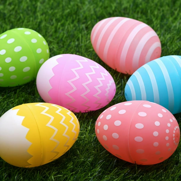 Plastic Easter Eggs (50 per Order) Assorted Colors