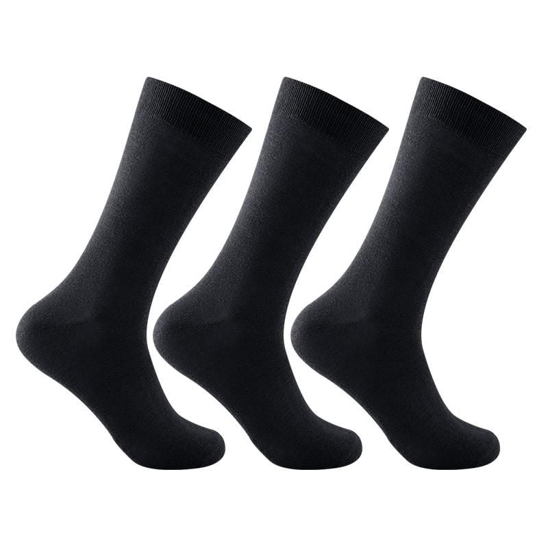 George Men's Dress Crew Socks 3-Pack, Sizes 7-11