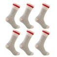 thumbnail image 3 of Workload Men's Wool Crew Socks, 6 Pairs, 3 of 3