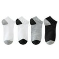 thumbnail image 2 of George Girls' 4 Pack Low-Cut Socks, 2 of 3