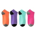 thumbnail image 2 of George Girls' 4 Pack Low-Cut Socks, 2 of 3
