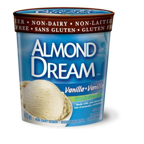 Almond Dream - Dessert glacé à la vanille sans gluten et sans produits laitiers