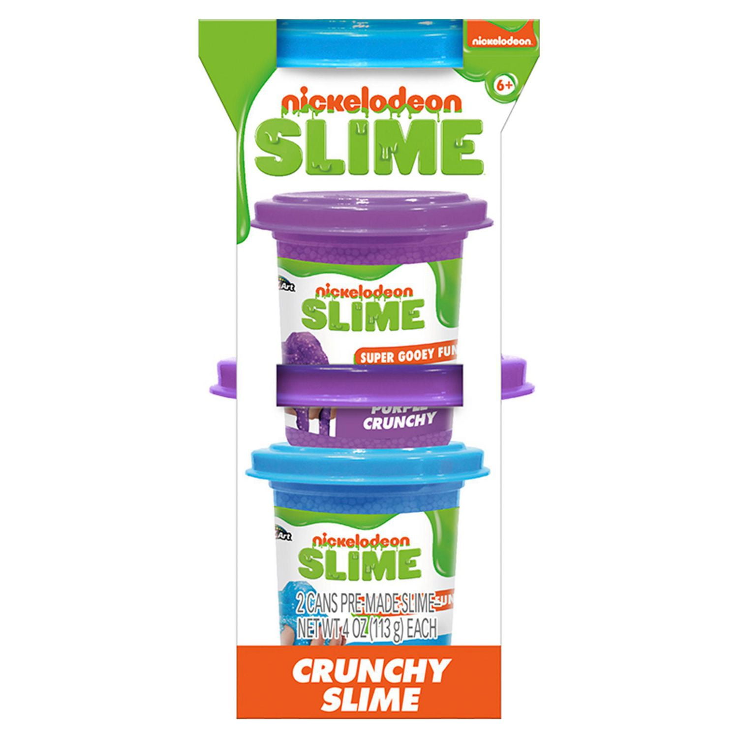 Nickelodeon Slime Stacks Crunchy Slime PreMade Slime Walmart Canada