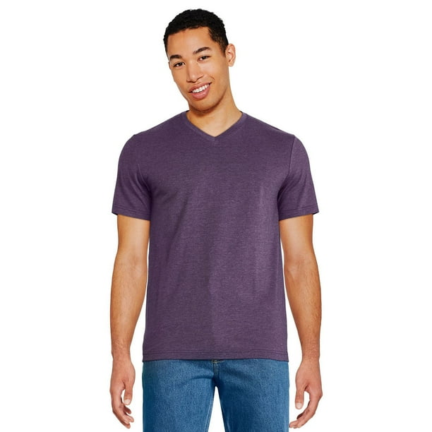 George Men's Stretch V-Neckline Tee - Walmart.ca