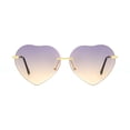 thumbnail image 2 of Lunettes de soleil No Boundaries or et violet cœur, 2 of 3
