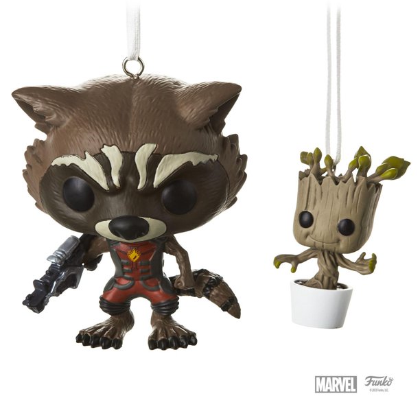 Figurine Pop Groot Marvel - Les Stars de Noël