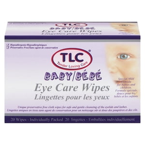 Tlc Baby Eye Care Wipes 20's