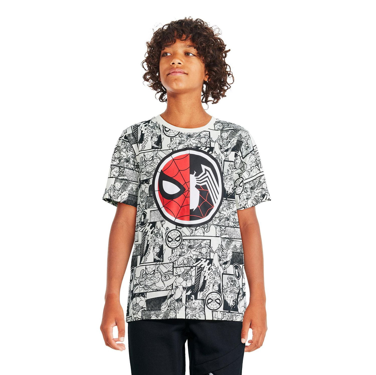 Marvel Boys' Spider-Man and Venom Tee