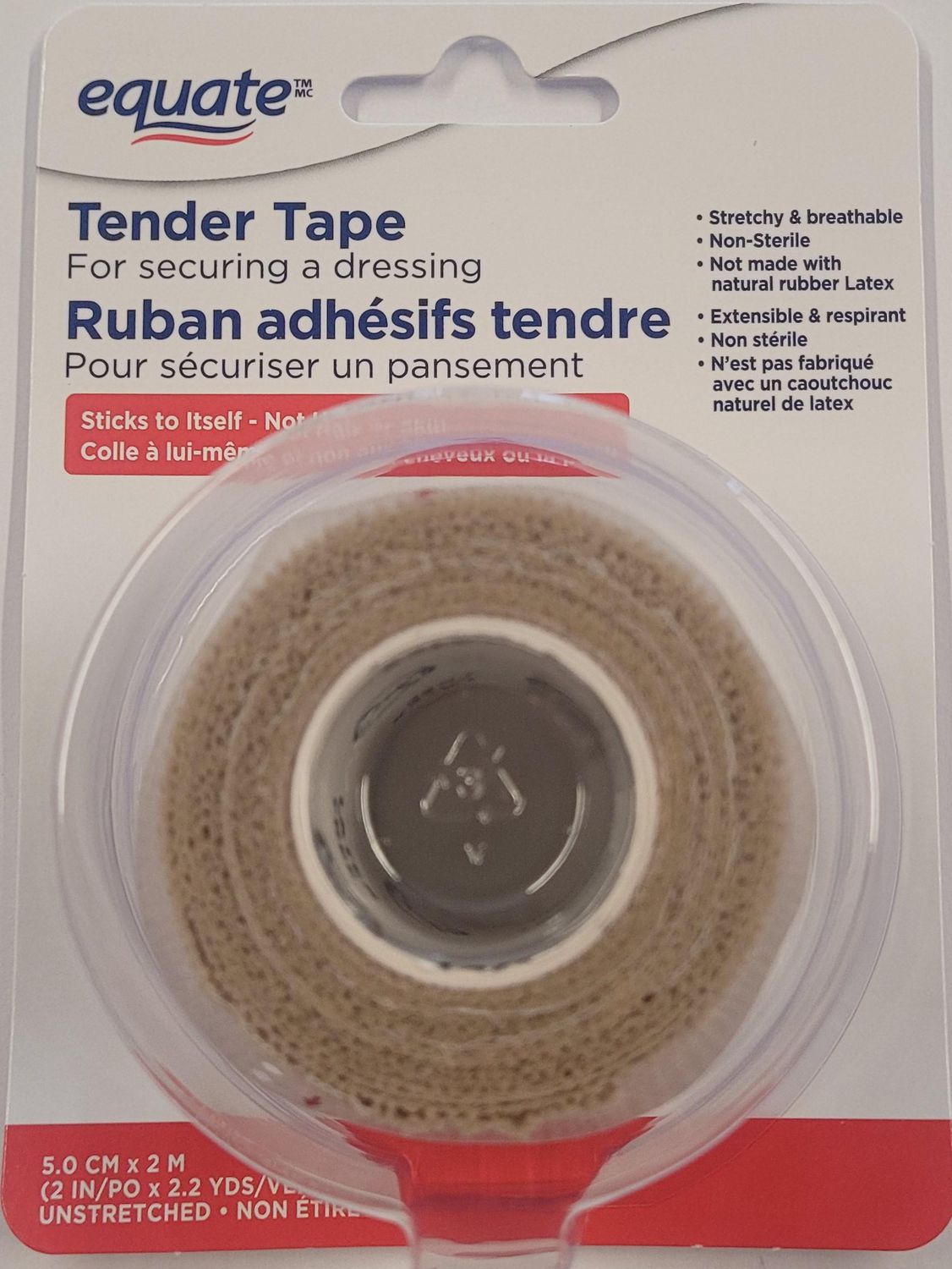 Ruban adhésifs tendre, 50 cm x 2 m
